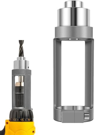 Square Drill Adapter - 15x5.3 Cm Square Hole Drill Bits Adapter, Square Hole Drill Bit Adapter, Chisel Drill Bits Adapter, Fixed Bracket For Carpentry Projects, Hand Drill Use