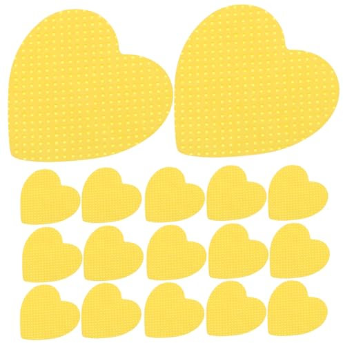 Generisch 200 Stück Baumwolltücher Für Wimpernverlängerung, Kleber, Gelnägel, Reinigung, Herzförmige Nagellackentferner-pads Für Reisen Und Den Professionellen Einsatz