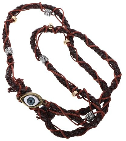 Homoyoyo Hut Dekoband Toquillas para Sombrero Vaquero Cowboyhutbänder Hutketten Perlenhutband Schrägzylinder Kleiner Zylinder Pelzmützen Für Herren Erdbeer Häkelmütze Acryl