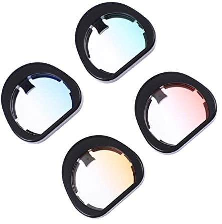 SHINEOFI 4pezzi Filtro Per Obiettivo Della Fotocamera Accessorio Per Filtro Per Fotocamera Per Colori Graduato Parte Di Per Compatibile Con Mini