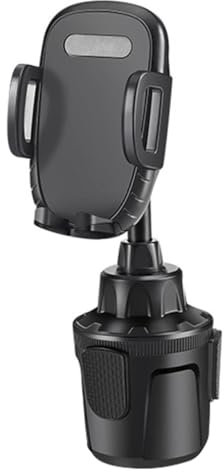 DIYEAH Supporto Per Telefono Portabicchieri Da Auto Abs Installazione Su Portabicchieri Trattenimento Sicuro Utilizzo Facile Una Mano