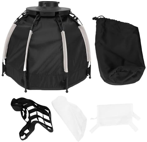 CHEOTIME Softbox para Bowens Mount, 9.44x11.41 Pulgadas de softbox Octogonal con cuadrícula, modelador de liberación rápida Modificador de luz de fotografía portátil para