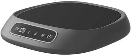 Calentador De Tazas Eléctrico - Almohadilla Térmica De 15,6x14,1x3,4 Cm, Base De Bebidas De Cerámica, Plato De Café Con Puerto De Carga USB | Calentador Ajustable Para Oficina, Cocina Y Dormitorio, Me