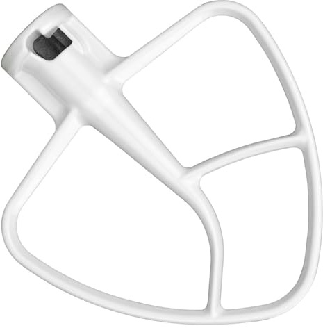 Frusta piatta rivestita K45B, compatibile con KitchenAid, frusta piatta da 4,5-5 qt, accessorio for impastatrice, adatta alle ciotole delle impastatrici.