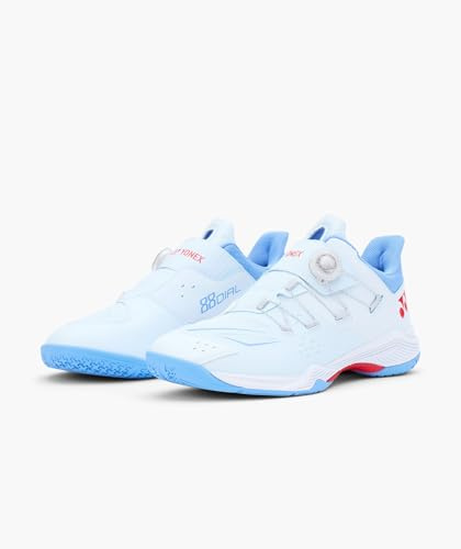 YONEX Power Cushion 88 DIAL Herren Badmintonschuhe, blassblau, Blassblau, 45.5 EU
