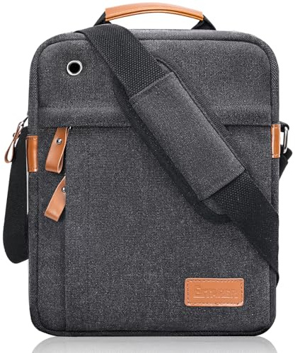 ESTARER Umhängetasche Herren Klein, 11 Zoll Schultertasche Herren, Herrentasche zum Umhängen für Schule, Reise