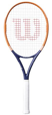 WILSON Roland-Garros 2026 Equipe HP Unisex Tennisschläger Navy/orange