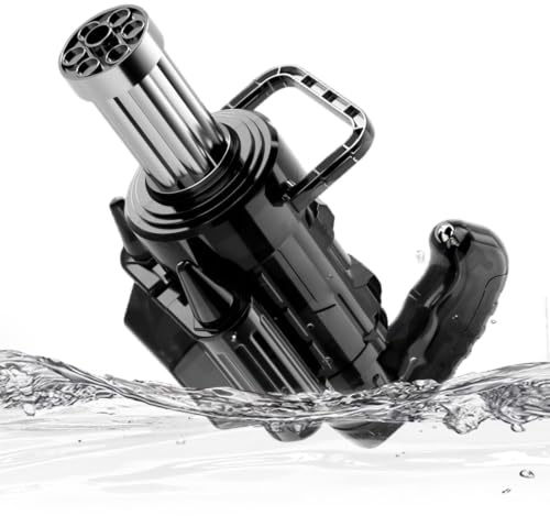 Pistolet À Eau Électrique Lanceur Électrique Étanche avec Lumière | De Piscine Et Jeux Aquatiques Pour l'Été, les Activités Extérieures, le Jardin, la Plage, l'Arrière-cour, les Anniversaires,