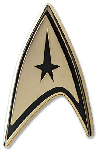Ata-Boy Star Trek Command Insignia 1.12 Full Color Enamel Pin