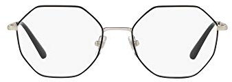 Ray-Ban Damer 0VO4094 glasögonbågar, svart (svart/matt silver), 52