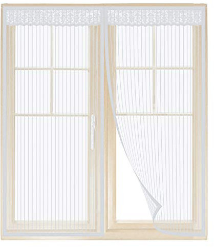 Anpro Zanzariera Magnetica Per Finestre 130 x 150 CM con Calamita
