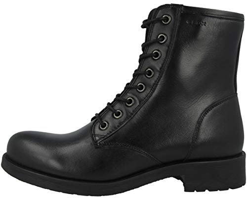 Geox Womens D Rawelle Ankle Boots, Black, 6 UK