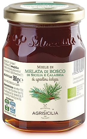Agrisicilia Miele Di Melata - Agricoltura Biologica - 300 g