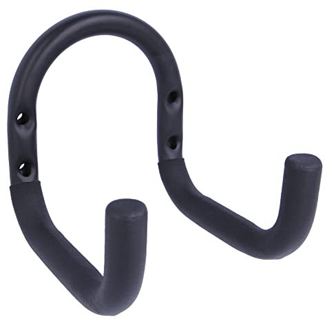 Amig - Ganci per Appendere Strumenti - Supporto da Parete - Acciaio Zincato - Rivestimento in Gomma Antiscivolo - Capacità di Carico 60kg - Ideale per Biciclette e Attrezzi da Giardino