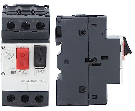 Protection de Court-circuit de Surcharge de Disjoncteur de Moteur de Bâti de Rail de Guide de 35mm pour Diverses Applications de Moteur (GV2-ME16C 9-14A)