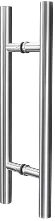 METALUSTIC Stangengriff Stoßgriff 300/500 MM, Edelstahl Stangengriff, Türgriff, Stossgriff für Haustür, verschiedene Größe