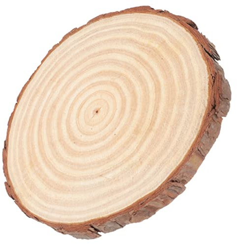 Lurrose Holzscheiben Zum Bemalen Natur Holz Rohlinge Runde Holzausschnitte Unvollendete Ornamente Für Basteln Und Diy Tafelaufsatz Dekoration
