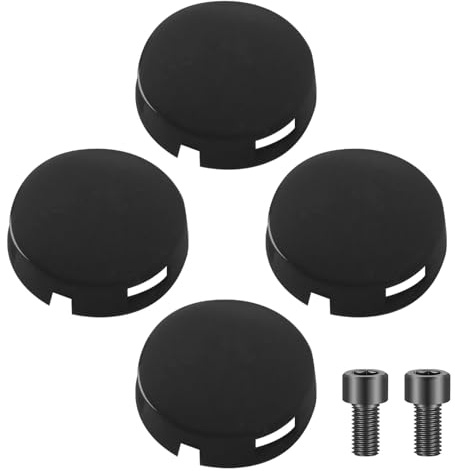 Pulsante di ricambio per campanello video con 4 coperture in silicone e 2 viti in metallo, resistente al sole e impermeabile, compatibile con Ring Doorbell Pro per riparazione pulsante campanello