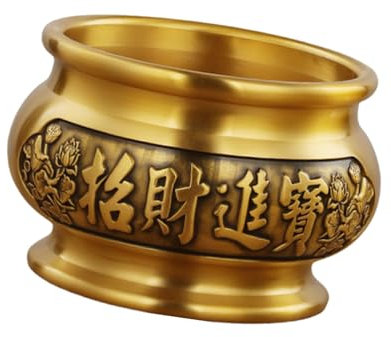 Prosperità Vintage Ottone Incenso Porta Bastoncini Di Incenso Estetico Decorazione Domestica Per Fortuna E Ricchezza Affumicatori Cinesi