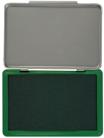 Stempelkissen im Metalletui (Grün, Gr.3, 9 x 5,5 | Connect)