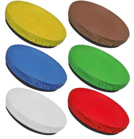 Kisangel Diffusore per Flash Rotondo in Nailon, 6 Pezzi, 18cm, Design Elastico, Luce Morbida per Fotografia e Lampada Flash