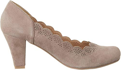 HIRSCHKOGEL damer 3003409 pumps, Beige mullvaden - 40 EU