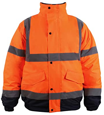 Blackrock Warnschutz Wasserdichte Arbeitsjacke Bomberjacke Warnjacke