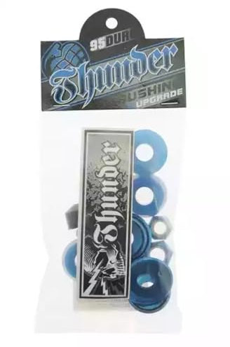 Thunder Rebuild Kit Bushings Washers Axel And Kingpin Nuts Pivot Cup 95a Blue O/S