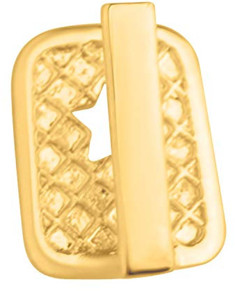 .iced-out. Single Bling Mold Gap Grill - Zahnaufsatz für Zahnlücke