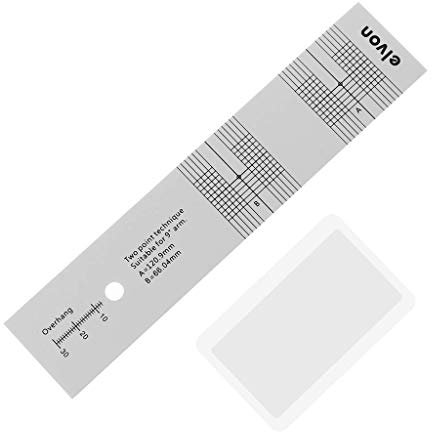 DollaTek Acrylic LP Vinyl Pickup Calibration Distance Gauge Adjustment Tool Phono Parts