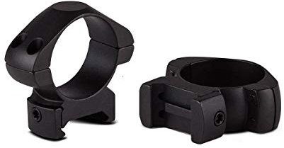 KONUS | STEEL 25,4 mm -HIGH Set di Anelli di Montaggio per Ottiche in Acciaio di Alta Qualità