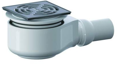 DALLMER Bodenablauf CeraBoard CS 12, DN 50, 120 x 120 mm