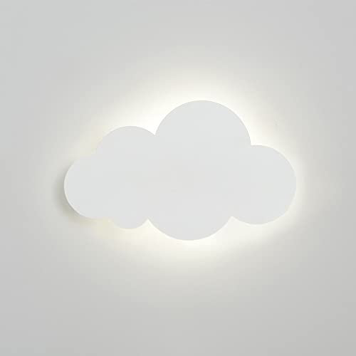 Jadssox nordische LED-Wandleuchte, die Kinderzimmer-Wandleuchte in Wolkenform beleuchtet, Cartoon-Wandleuchte, Kinderzimmer-Wandleuchten, Innenwandfluter 6W Wandleuchten für Schlafzimmer