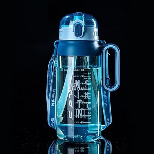 MUNGRA Trinkflasche - Auslaufsicher Thermoskanne, Kohlensäure Thermosflasche für Kinder, Sprudel, Sport, Uni, Schule, Fitness