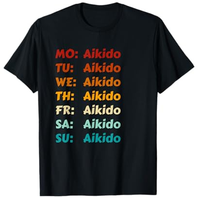 Aikido Everyday Aikido Tenue Aïkido Vêtements T-Shirt