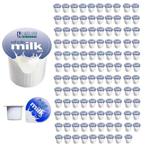 Lakeland Full Fat Milk Pots (Pack of 120)