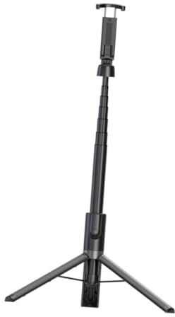 DOITOOL Selfie Stick Treppiede Supporto Rotante per Streaming Clip per Telefono Telecomando Staccabile per Fotografia e Registrazione Video
