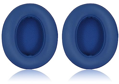UOWGA Cuscinetti auricolari di ricambio per cuffie Beats Studio (B0501, B0500), Beats Studio 2 e Studio 3 con cavo e wireless, cuscinetti auricolari con morbida pelle proteica, memory foam per