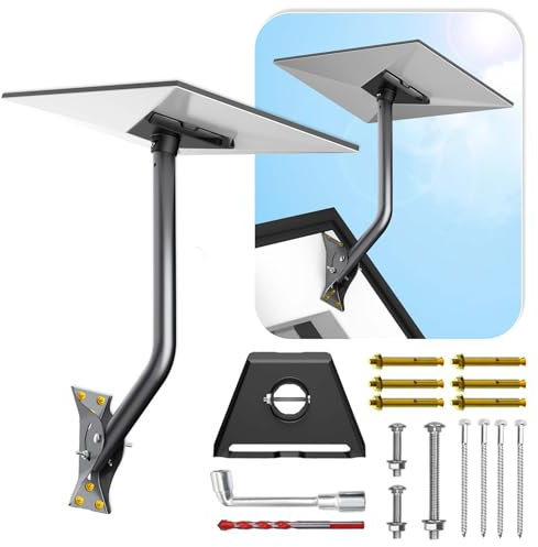 Supporto Gen 3 per Starlink, kit di montaggio regolabile compatibile con parabola standard V3 Starlink, supporto a parete/tetto per kit Internet Starlink Satellite