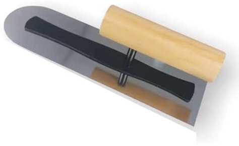 Paleta de cemento, espátula de enlucido, hoja for desnatar yeso, paleta de yesero, paletas de enlucido de acero inoxidable trapezoidal, herramientas de raspado de hormigón for construcción, paleta de