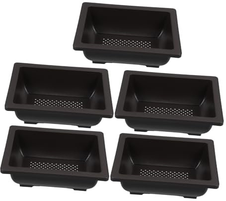 Toddmomy Pots de Fleurs PP 5pcs Lavables Réutilisables pour Orchidées et Plantes D'intérieur
