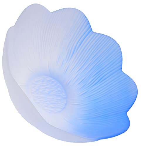 Alipis Jarrón De Vidrio Grande Cuenco De Vidrio Ensaladera Decorativa Tazón De Postre Floral Tazón Para Yogurt