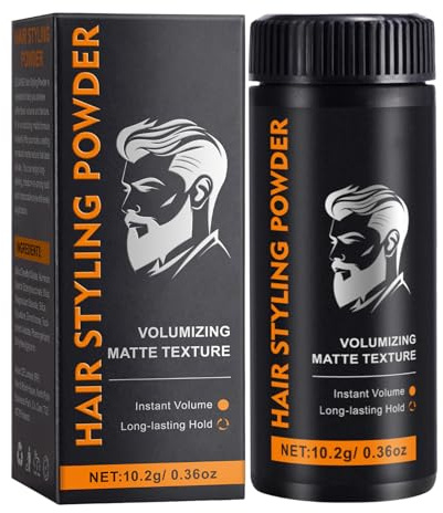 Polvo De Cabello - Polvo De Textura De Cabello | Volumizing Powders Para Cerdas | Polvo De Estilo 10g Para Tipos De Cerdas | Acabado Mate Natural Y Natural | Fácil De Aplicación