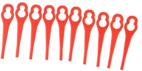 Lames en plastique for tondeuse à gazon Ferrex & Aldi FAR 20-1 97699 2002706, 100 pièces, accessoires for tondeuses à gazon, outils électriques de jardin de rechange
