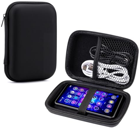 Yoomigle Carrying Case Compatible with MECHEN X56 MP3 Player Case for 5 Inch MP4 Player Shockproof Lightweight Durable EVA Protective Cover Compatible with MECHEN H11 Pro 5 Inches MP3 Player