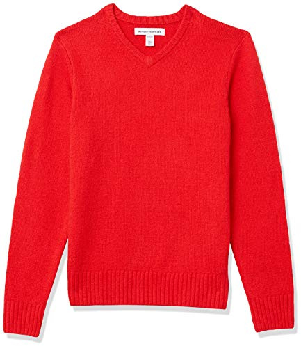 Amazon Essentials Hombre Jersey de Manga Larga con Cuello Redondo y Tacto Suave
