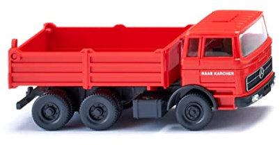 Wiking 067312 H0 Mercedes Benz Hochbordkipper Raab Karcher rot Spur HO 1:87