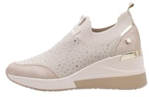 XTI 142418, gymnastikskor Kvinna, Beige, 37 EU, Beige, 37 EU