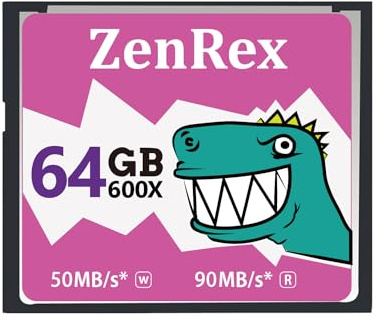 ZenRex 64GB CompactFlash Memory Card CF Card UDMA High Speed for Camere
