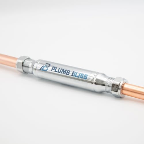 Plumb Bliss 15mm Scale Inhibitor - WRAS Approved Electrolytic Scale Reducer for Limescale Prevention